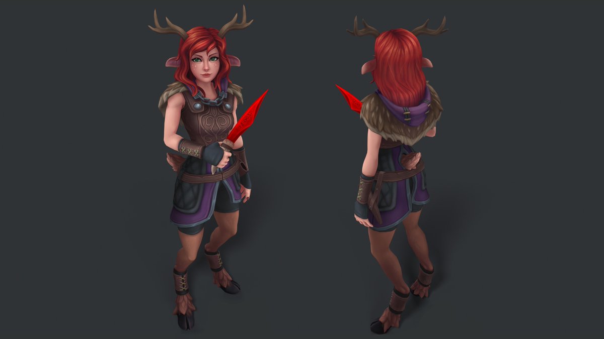 gabdraws's tweet photo. Happy #PortfolioDay !
My name's Gabsu, and I'm a Senior 3d Character artist. I specialize in handpainted and stylized artwork. :)
🌐https://t.co/GmKEBA21PS
📨 Gabrielle.Schwall(at)hotmail(dot)com https://t.co/BuxxOhvfSX