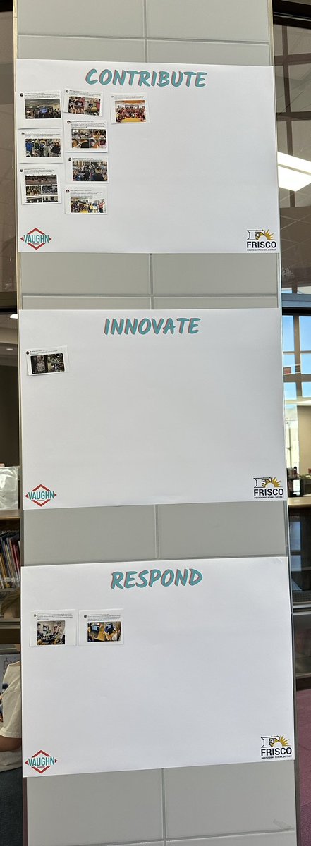 MrMcDaniel13's tweet photo. We are #FutureReady at @VaughnElemFISD! Today we unveiled our Future Ready posters, where we will put tweets from teachers showing their students using Future Ready Learner skills! More tweets to come, but, as you can see, we love to contribute! #fisddigcit #fisdmadetoshine https://t.co/hbxnGlzcrW