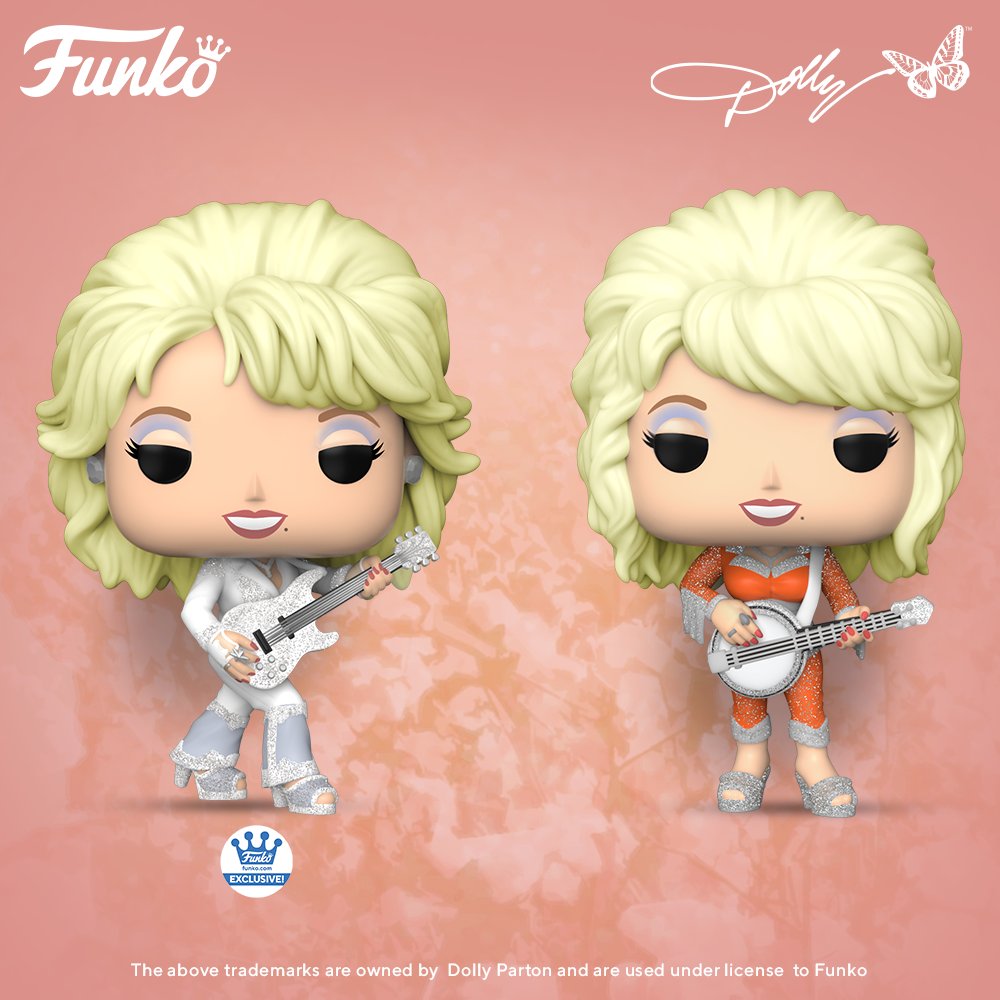 Striking a heart-felt chord with her fans all over the world, Dolly Parton inspires happiness and goodwill towards all. Keep her songs and words close with POP! Rocks Dolly Parton bit.ly/3QxpSCs and bit.ly/3XCBIgX #Funko #FunkoPOP <a href="/DollyParton/">Dolly Parton</a>