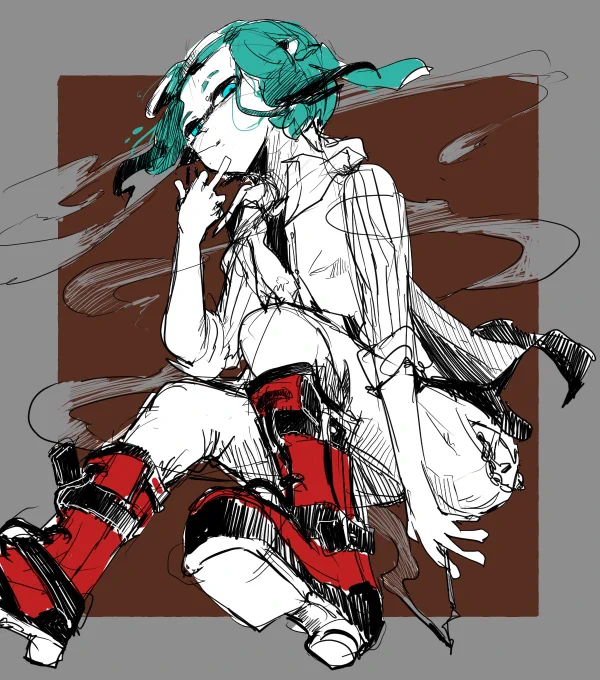 #私の絵でどうやって描いてるか知りたいところありますか 
最近の絵や漫画でも、昔の描き方でも聞きたい方いれば…! 