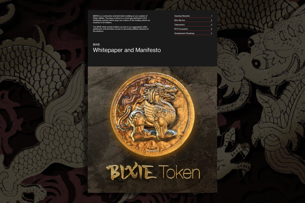 BIXIE Token tweet media