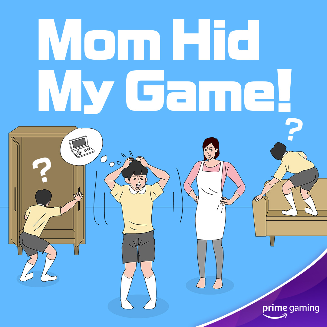 Prime Gaming on X: It's a game about finding a game What more could you  want? 😂 Pick up Mom Hid My Game! as part of this month's Free Games with  Prime