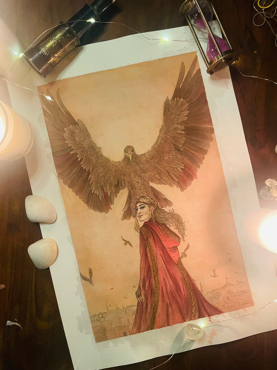 JainaArts's tweet photo. Hey #PortfolioDay 
A #POC artist who loves painting fantasy art from covers to vignettes and looking for work! 🙂 https://t.co/XfNYERqptG