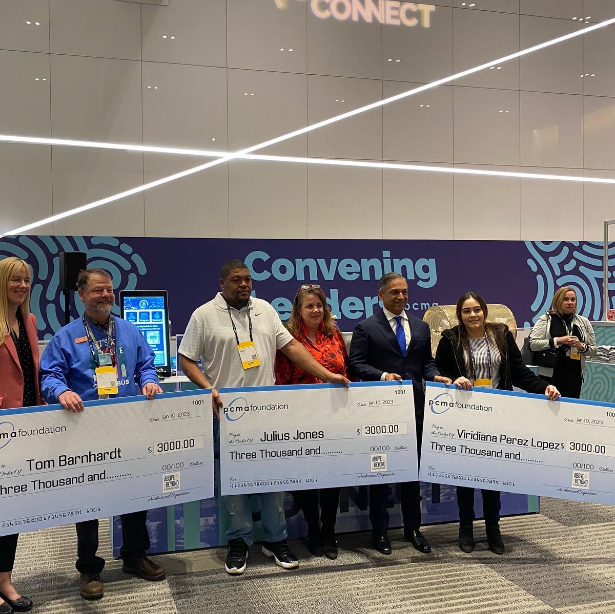 cbusconventions's tweet photo. Fun candids as we celebrate Tom Barnhardt from our Guest Services team on his recognition of being a Hero of Hospitality! 

Join us in congratulating Tom and everyone awarded for The Above and Beyond Foundation Hero of Hospitality.

#WorkAtGCCC #CBusConventions #PCMACL https://t.co/FZFtlGGLyh
