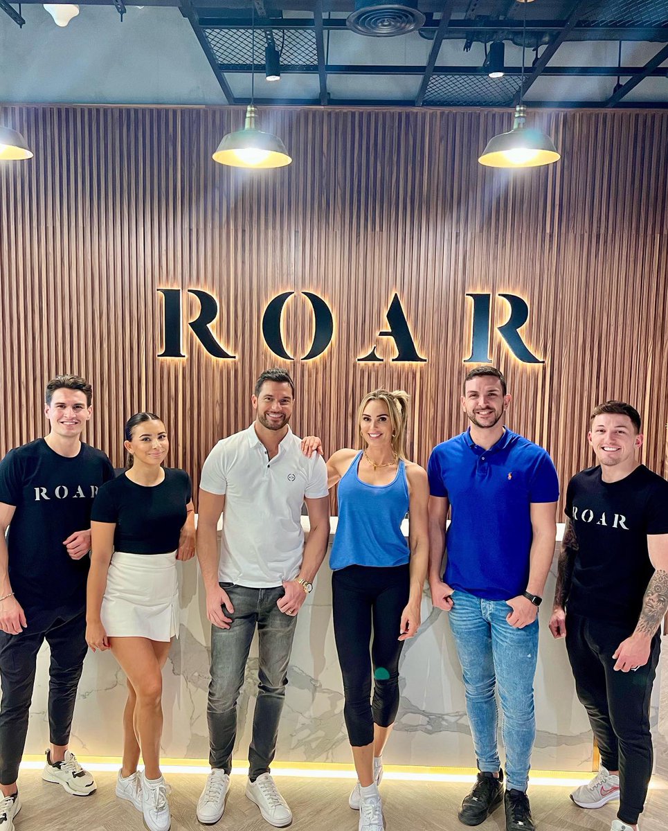 Wasn’t easy, not even a little bit but we did it. Roar 4 Dxb is open! #nevergiveup