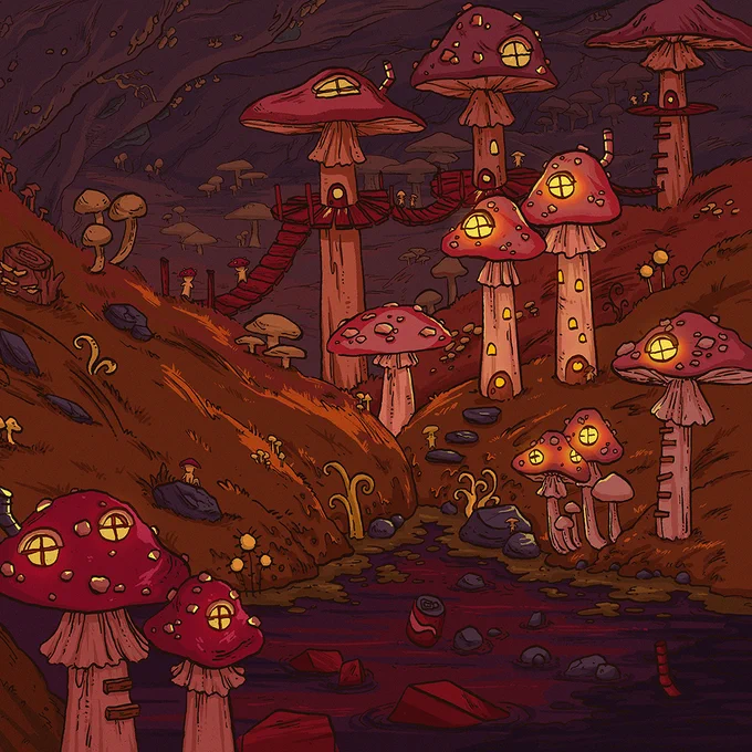 Hi #PortfolioDay ! I'm allie, a freelance illustrator available for work this year. I would love to work on book covers, bg layout, posters, tabletop games, and picture books  allisoncarlart.com   