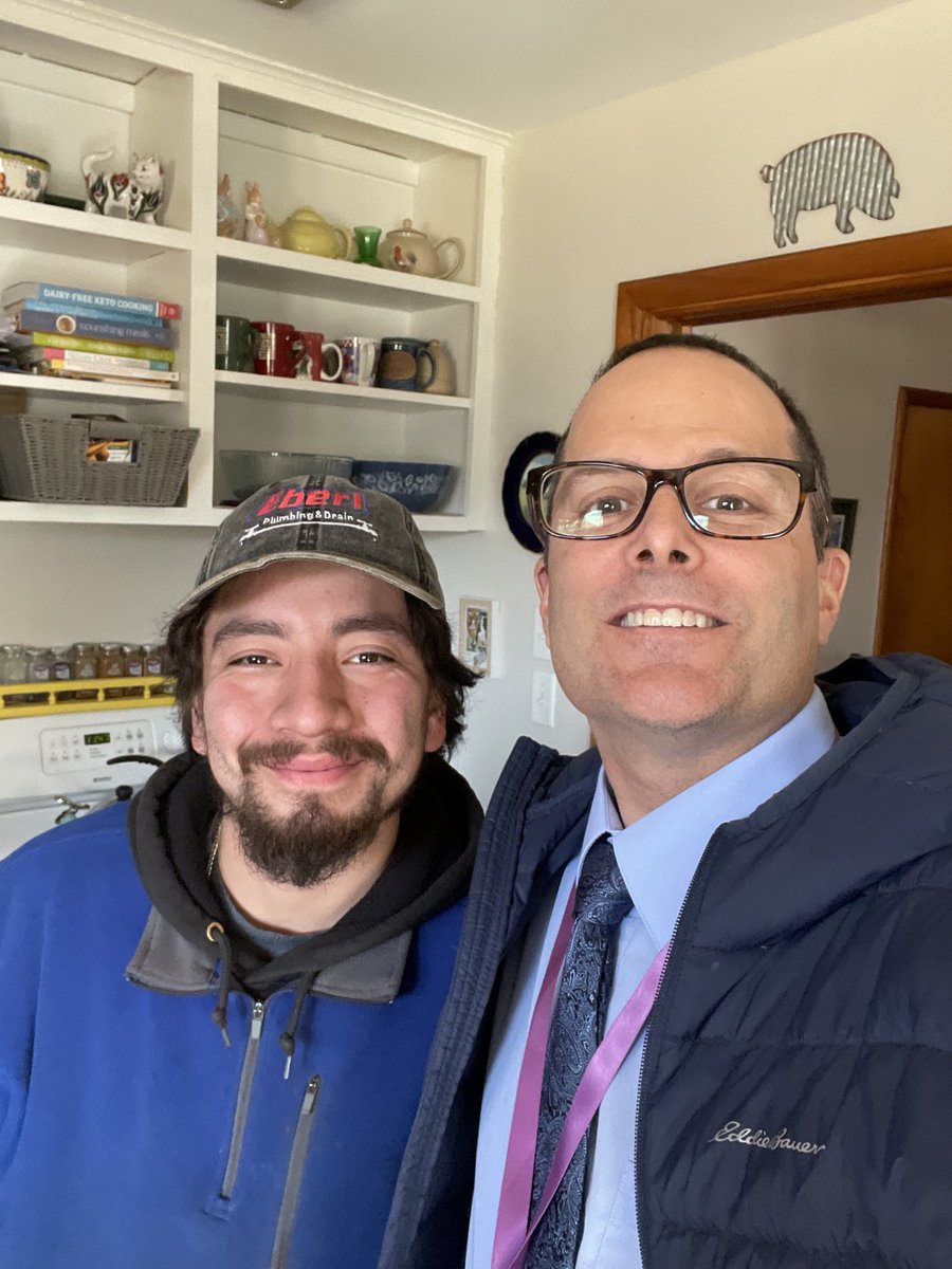 DrSchoolSafety's tweet photo. One of our proud, awesome grads working for Eberyl Plumbing. Proud of you, Anthony Mellado!@GISH_Islanders @magmint @GIPublicSchools #1GIPSforALL https://t.co/2ut04Lvd8J