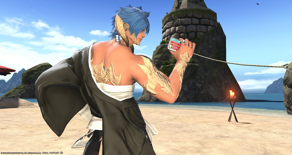 "Nothing like escaping Garlemald and vibing at the beach in Shirogane."

#GPOSERS #TheBaelsarBunch
