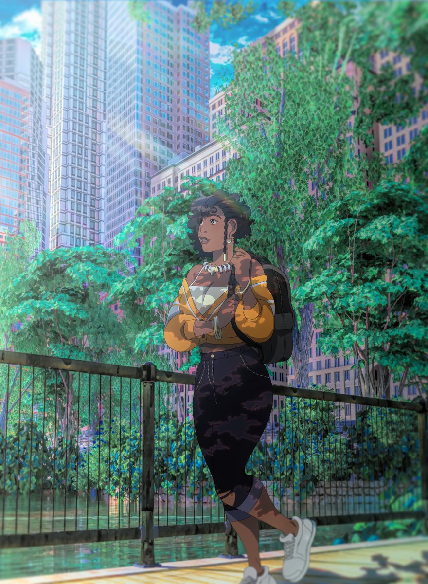 AzumiManou's tweet photo. Hi #PortfolioDay I'm an artist who loves character design, and making these fake anime screenshots 😄, currently I'm the lead artist on DC'S/Webtoon series Vixen NYC! read here
https://t.co/pN8ln6xmLG https://t.co/xz1060ICNq