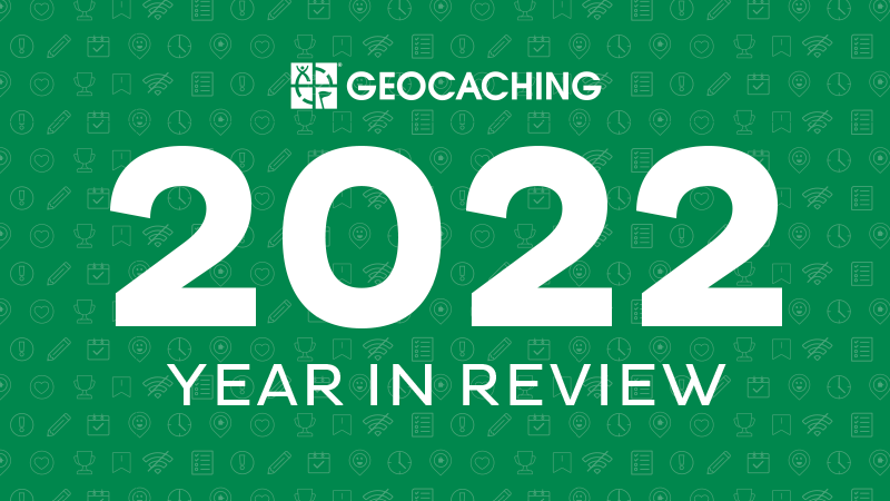 GoGeocaching's tweet photo. As we start the new year, we wanted to share a look back at all the geocaching that happened in #2022. ⏪

⌛ https://t.co/WFSIK7YxR1 ⌛

Check out our blog to see 18 statistics highlighting the community’s #geocaching achievements from the past year. https://t.co/byMipzqZHb