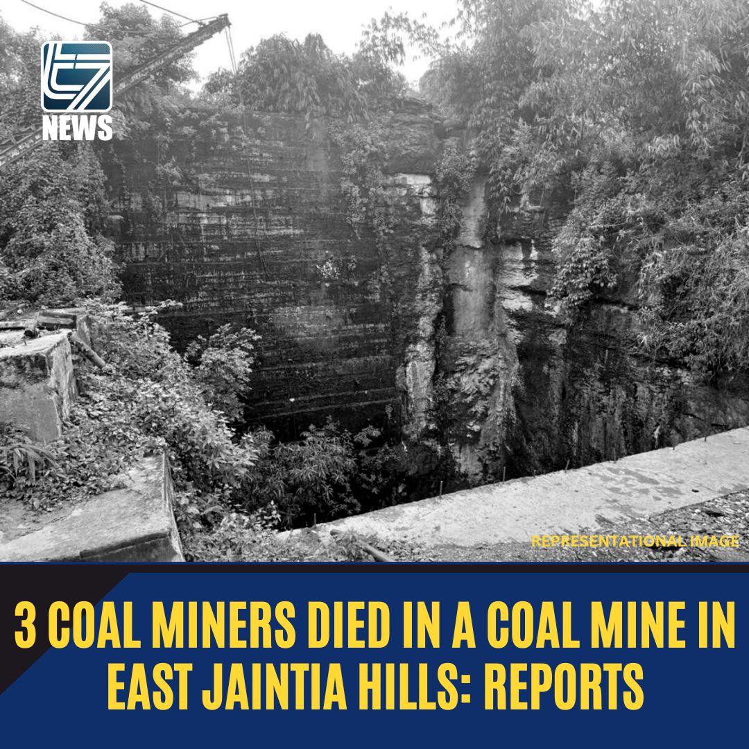T7NEWS1's tweet photo. The police had file a Suo moto case with regards to the incident. It was also learned that one of the miners hails from Musniang.

WATCH FULL VIDEO ON T7 NEWS YOUTUBE CHANNEL

#coalminerstrapped #illegalcoalmining #eastjaintiahills #rymbai #khliehriat https://t.co/rQB3DUqB1G