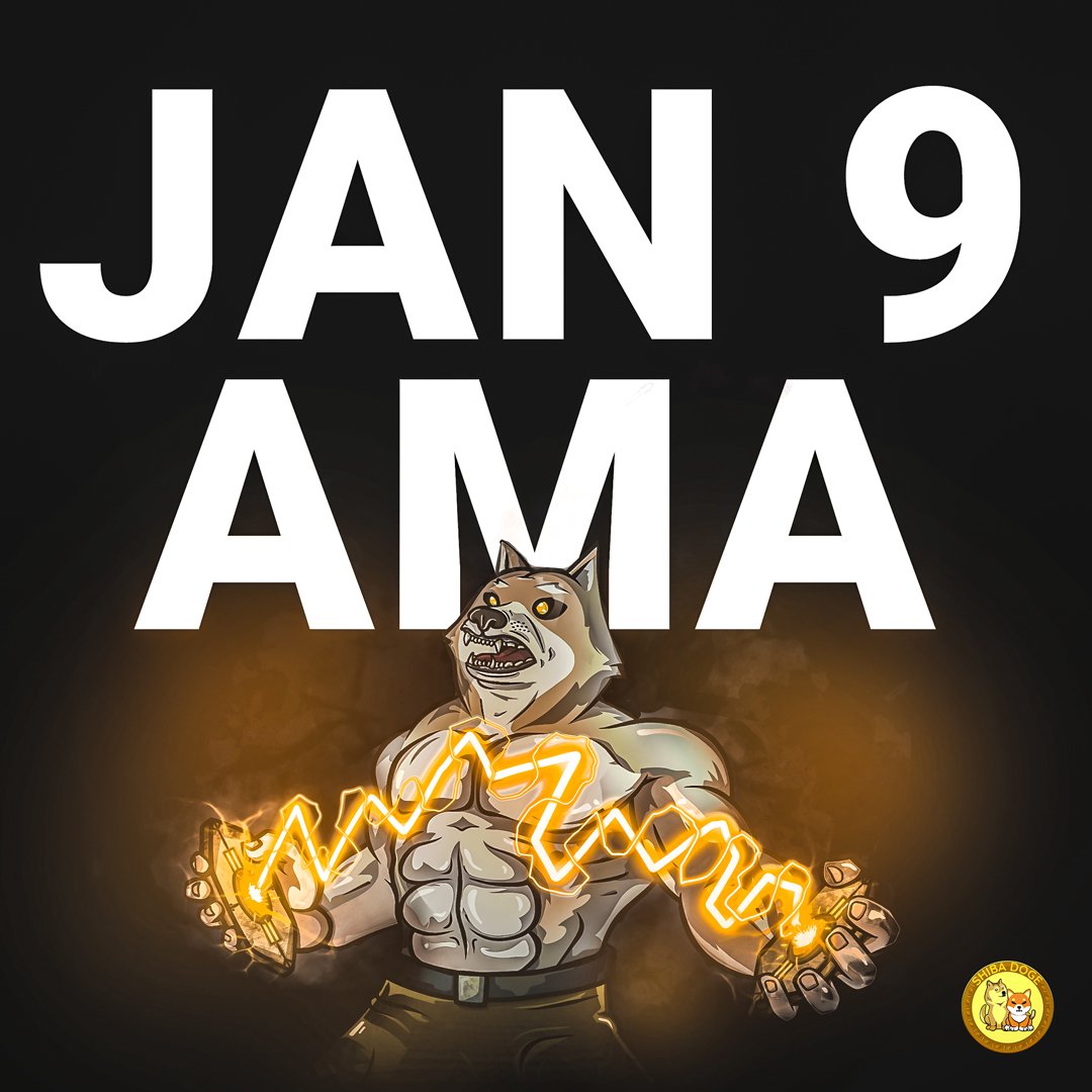 RealShibaDoge's tweet photo. Missed our Mon 9, Jan #AMA? Not to worry, you can listen to it here 👇

🎙https://t.co/v1RFKCaujW

Stay up-to-date 💬
https://t.co/AhwBI2ft9p

Missed #Shiba? Missed #Doge?
Don't miss #ShibaDoge https://t.co/g9sareh1ub