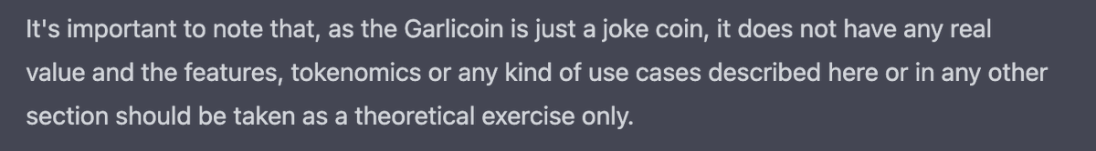 Garlicoin 🧄🥖 tweet media