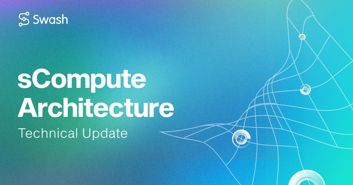 swashapp's tweet photo. sCompute allows #datascientists to perform computations on raw #data on-premise and in a privacy-preserving manner. 

Learn more about sCompute in our technical deep-dive 👇 
https://t.co/setBbg49m8 https://t.co/LTPzUMgF5u