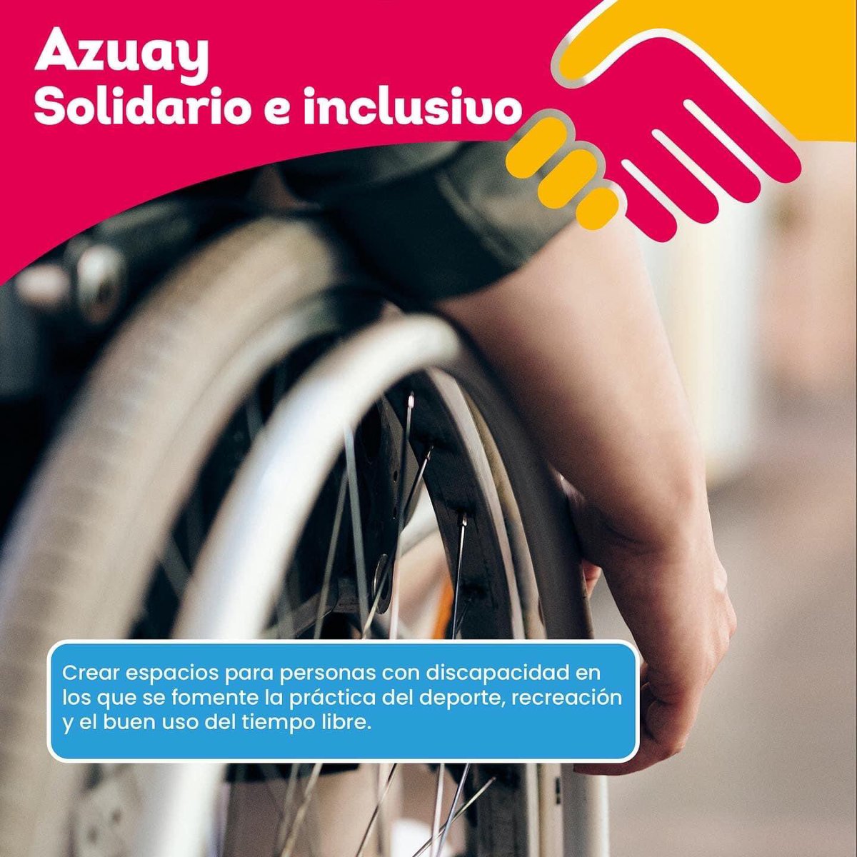fabiolaordonezr's tweet photo. ¡Por un Azuay Solidario e Inclusivo!
Conoce nuestro plan de trabajo y déjanos tus comentarios. Porque para construir un Azuay de respeto tu opinión es importante.
#Azuayserespeta #AzuayAl100 https://t.co/FPZVFrWx12