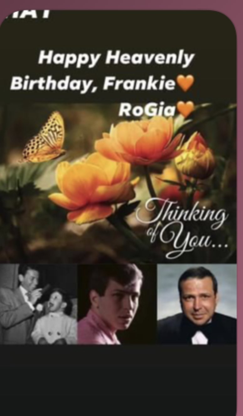 Happy Heavenly Birthday, Frank Sinatra Jr.    