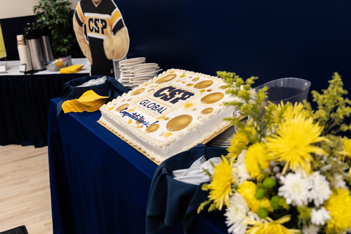 concordiastpaul's tweet photo. Today we are celebrating the launch of CSP Global! CSP Global offers many programs with 8-week classes and year-round starts, providing thousands of professionals the path they need to succeed. #CSPGlobal #WeAreCSP Find more information about CSP Global at https://t.co/JoYHcw9TOU https://t.co/Fk0TM9T5tP