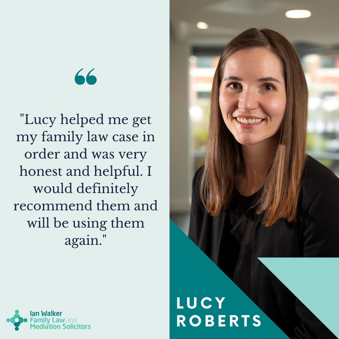 FamilyLawMed's tweet image. There's no better way to start the year than with some wonderful words from a client who worked with Lucy Roberts last year.
.
To find out more about Lucy and the work that she does, you can visit our website: familylawandmediation.co.uk/team-member/lu…
.
#lawfirmlife #lawyerslife #familylawyer