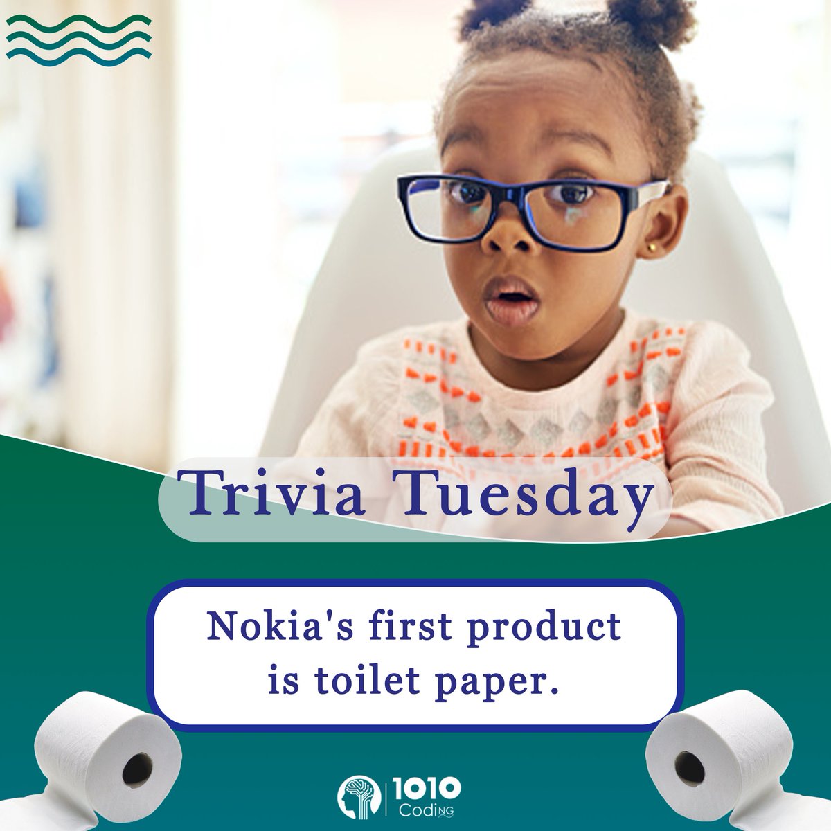 1010Coding's tweet photo. Nokia has a long history that goes from 1865 .The name "Nokia" is derived from the town of Nokia and the Nokianvirta River which was aside from the factory.
Visit https://t.co/cFlIYd9Xga or reach us at +2347025007461 or info@1010coding.com
#1010Coding #Tuesday #TriviaTuesday https://t.co/JINLeJ7ggy