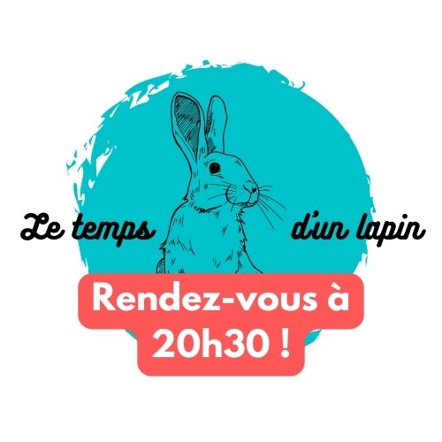 Le live, c'est dans 1h30, soit 20h30 heure de la Verpillère !
Oui il fallait faire moit' moit' entre Lyon et Grenoble, et ya pas que Paris voyons !
A très vite sur twitch !
twitch.tv/letempsd1lapin