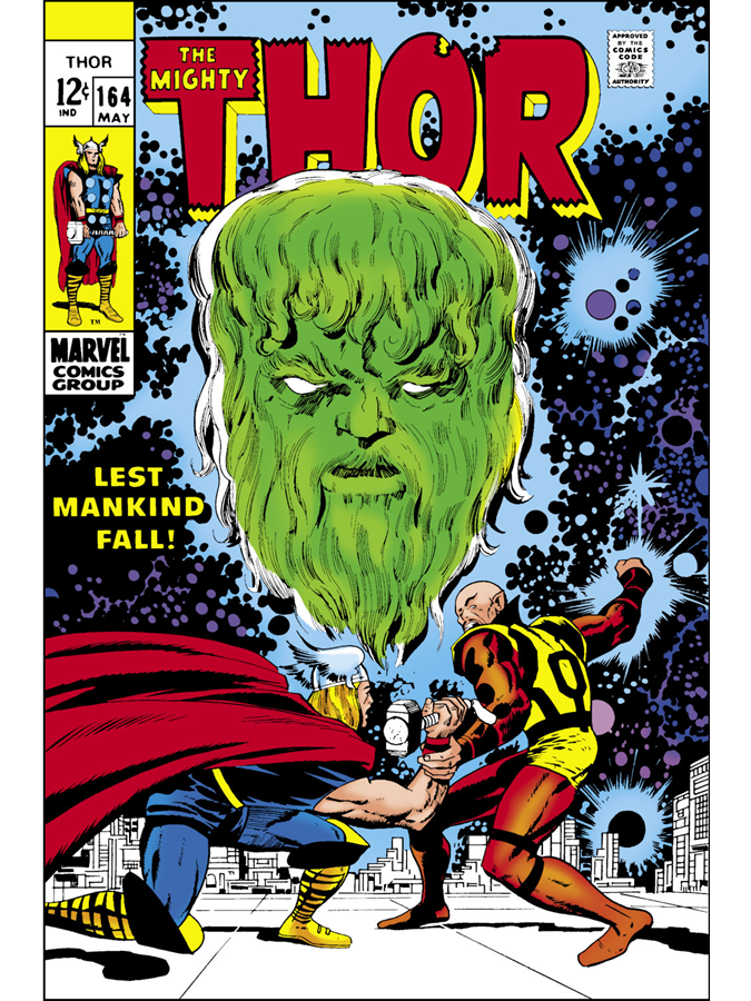 RT @YearOneComics: Thor #164 cover dated May 1969. https://t.co/5dhEWiSPDV