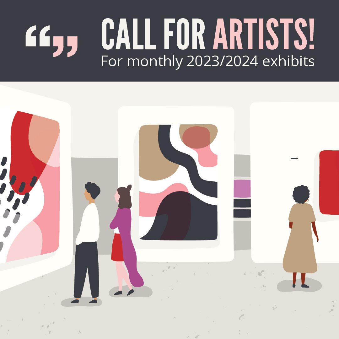 NWPLibrary's tweet photo. Did you hear? Our Call for Artists is open until February 11! 🎨
Submit your application for a one-month exhibition in 2023/2024 at the @NWPLibrary. Spread the word! https://t.co/552g5FgGds #CallForArtists #ArtsNW #NewWest #Newwestminster https://t.co/lVQlcEk0B4