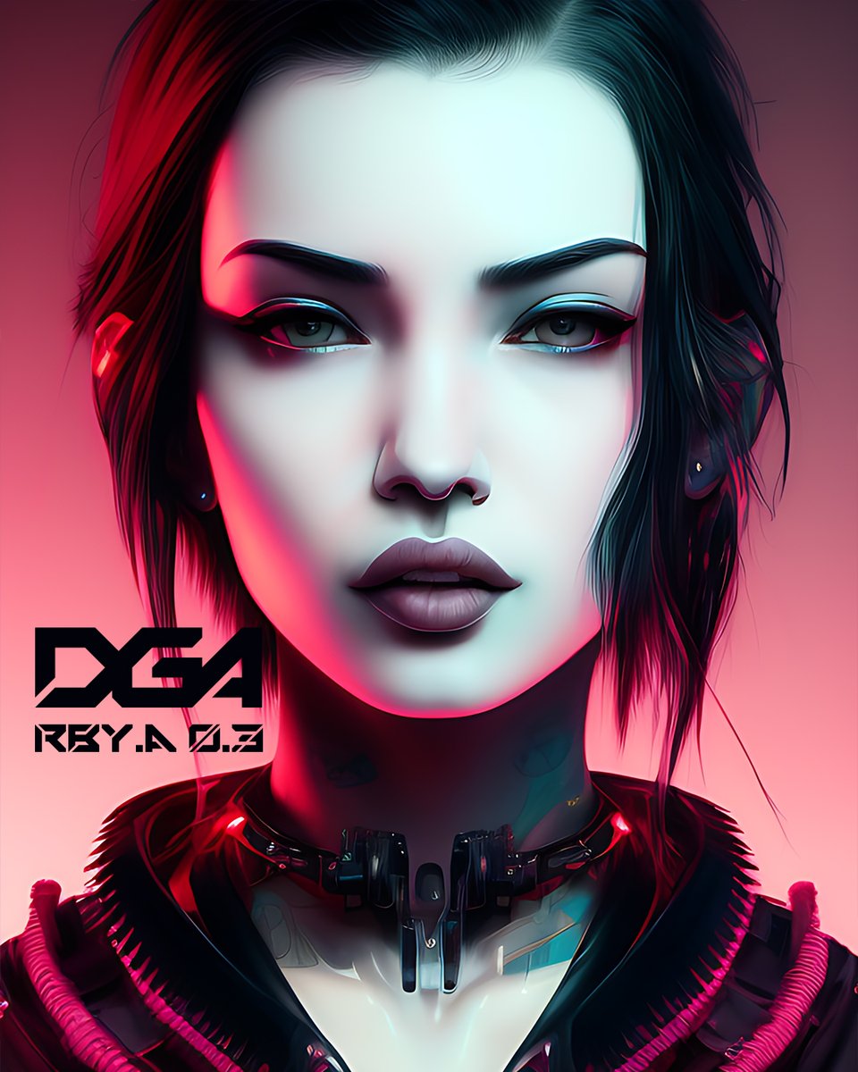 dreamgirlsarmy's tweet photo. DGA RBY.A 0.3 | @missrubyalexia
#rubyalexia #dga #dreamgirlsarmy #art #artwork #digitalart #conceptart #illustration #fantasy #characterdesign #aiart #aiartwork #stablediffusion #photoshop #cyberpunk #cyberpunkart #cyberpunkgirl #scifi #neonlights #sweetgirl #gamergirl #egirl https://t.co/y7JvqqBA6L