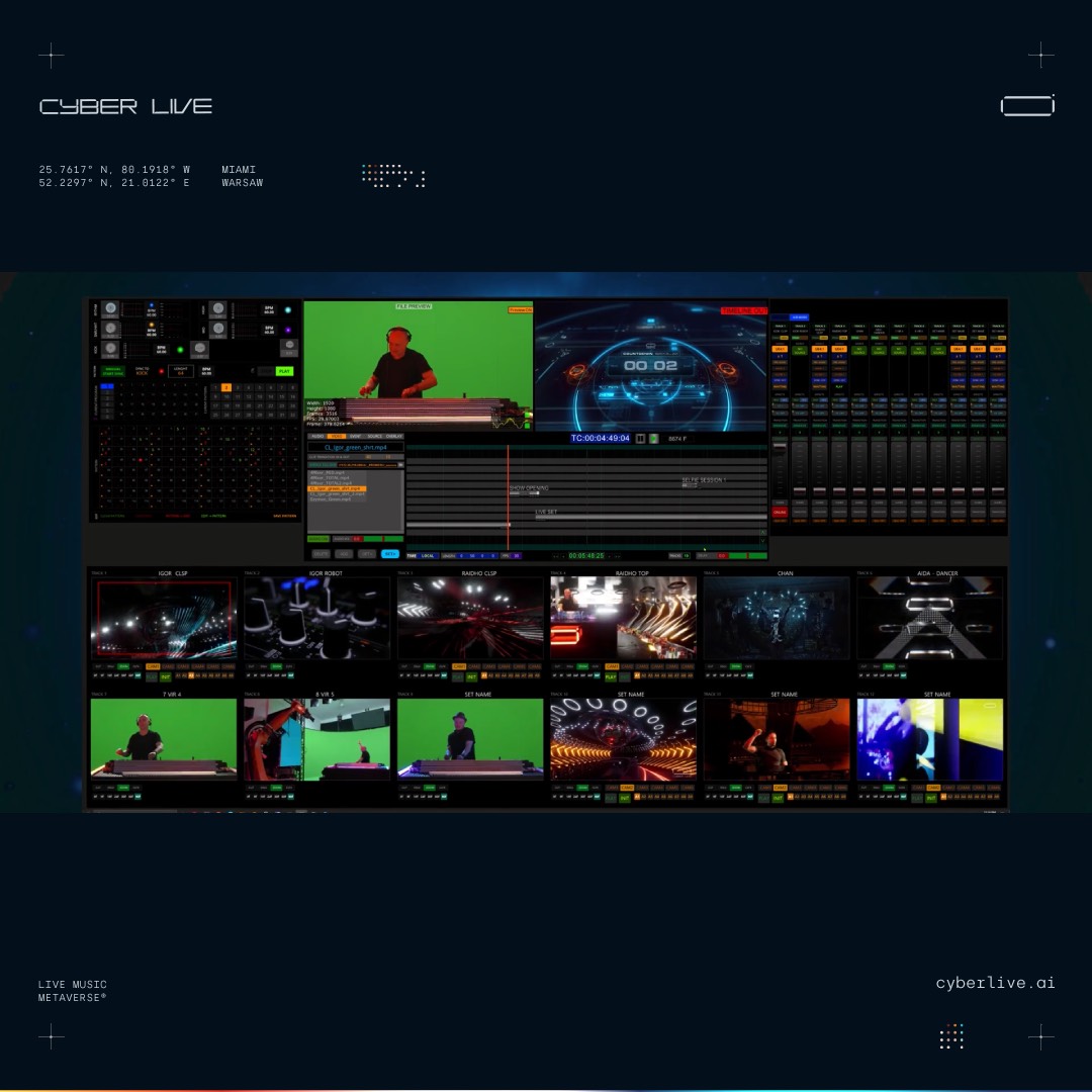 Check it out!

On our LinkedIn, we reveal the details of how our application responsible for mixing real-time video in the cloud works. 

Read more here:
linkedin.com/feed/update/ur…

#music #edm #dj #vj #technology #cloud #application