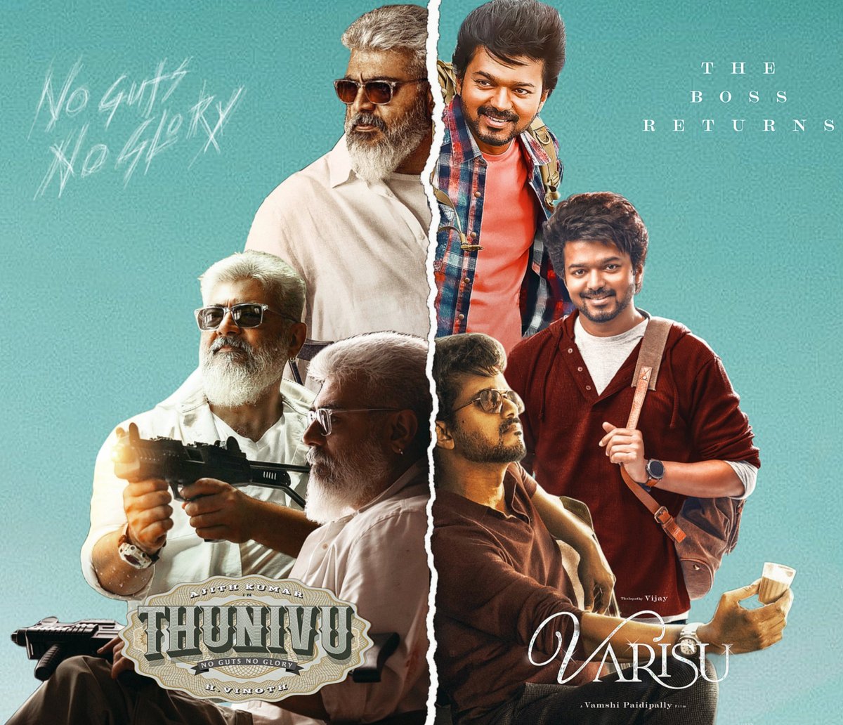 Quality_Pixels's tweet photo. Best wishes to both #Vijay sir &amp; #Ajith sir on the release of #Varisu and #Thunivu 

#VarisuPongal #Thunivupongal @actorvijay  #Ajithkumar 
© @im_avi_nash_ https://t.co/jRhhbDRkqB