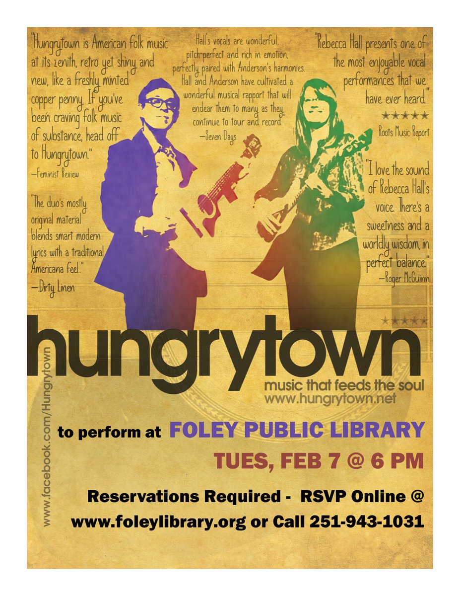 #hungrytown #foleypubliclibrary #foleyal #visitfoley