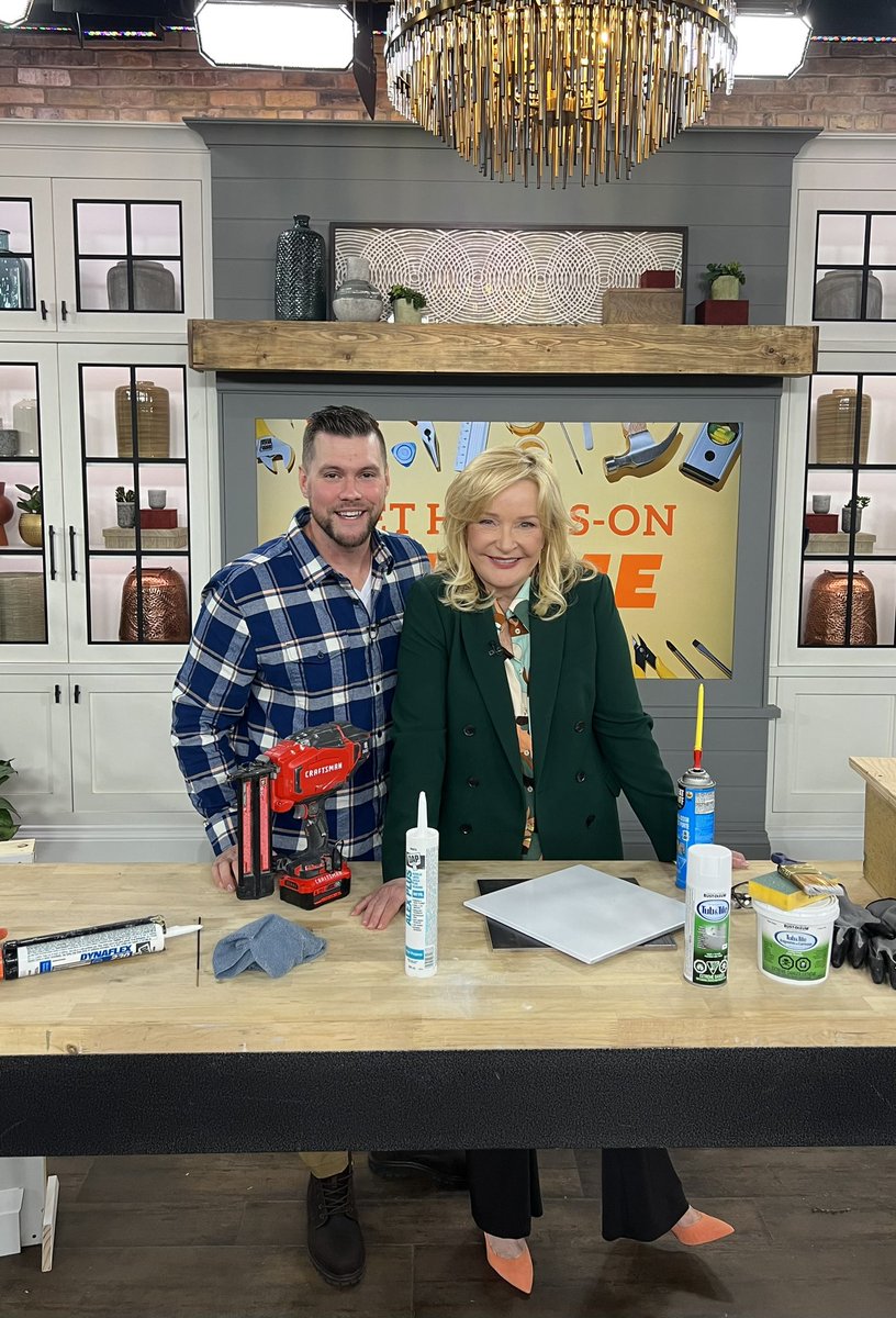 Mark | Remarkable Woodworks (@remarkableworks) on Twitter photo Just finished shooting a segment for <a href="/TheMarilynShow/">The Marilyn Denis Show</a>. Such an incredible person! Thank you so much for having me, <a href="/MarilynDenisCTV/">Marilyn Denis</a> - don’t ever change!!! #tuesdayvibe Just finished shooting a segment for <a href="/TheMarilynShow/">The Marilyn Denis Show</a>. Such an incredible person! Thank you so much for having me, <a href="/MarilynDenisCTV/">Marilyn Denis</a> - don’t ever change!!! #tuesdayvibe