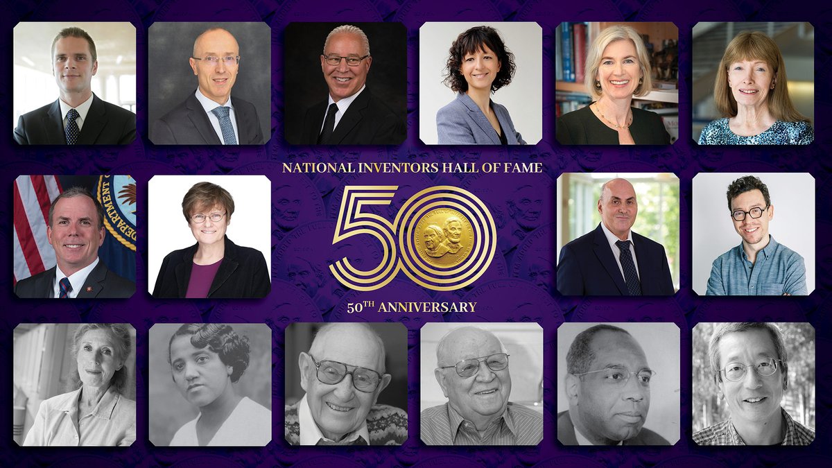 InventorsHOF's tweet photo. Check out our blog for a recap of our 2023 Inductee announcement! https://t.co/9uCMaTNl2h https://t.co/bjxTlXsyQ4