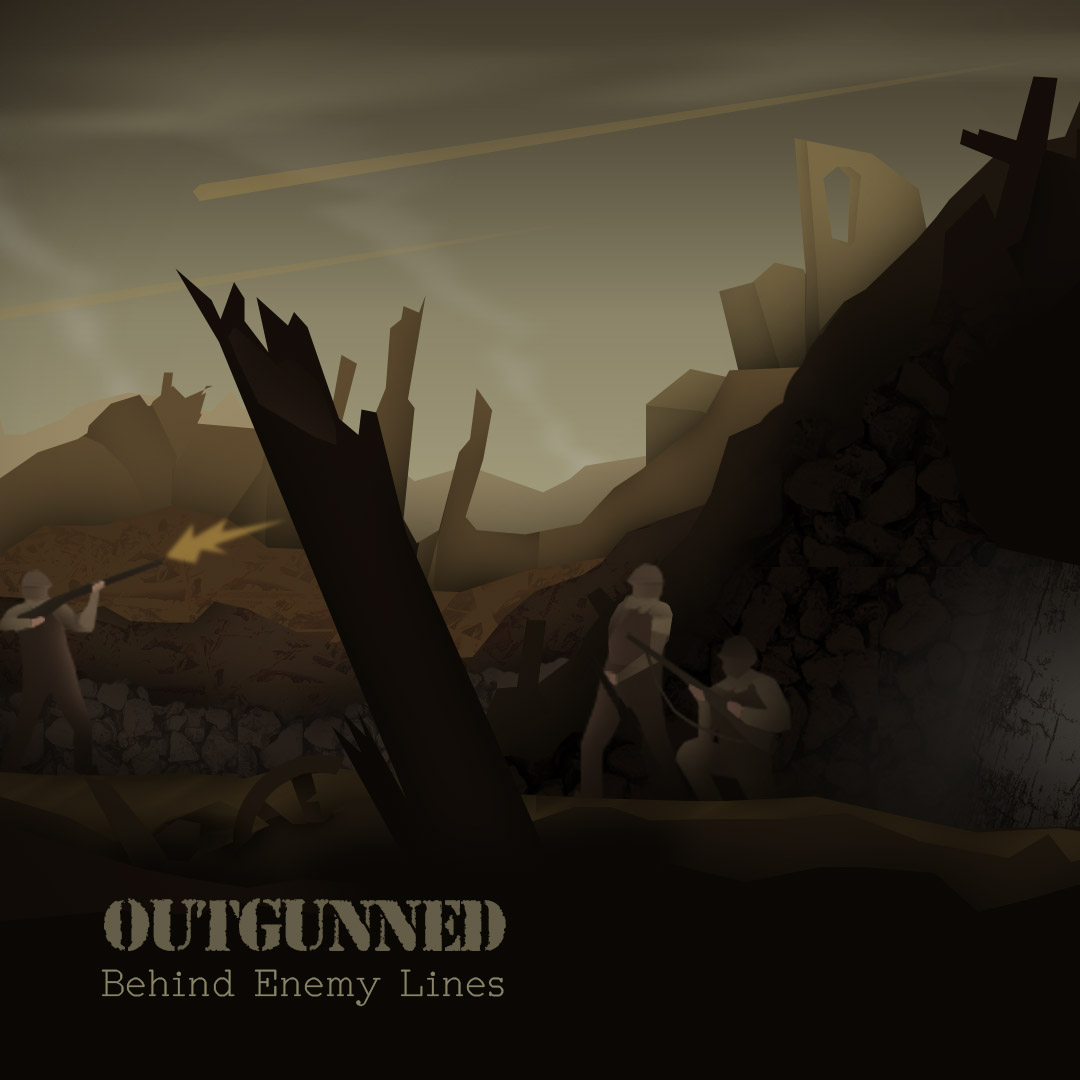 Trench life. 
From Indie platformer game #OUTGUNNED Behind Enemy Lines.

#Videogame #platformer #madewithunity #IndieGameDev #WW2