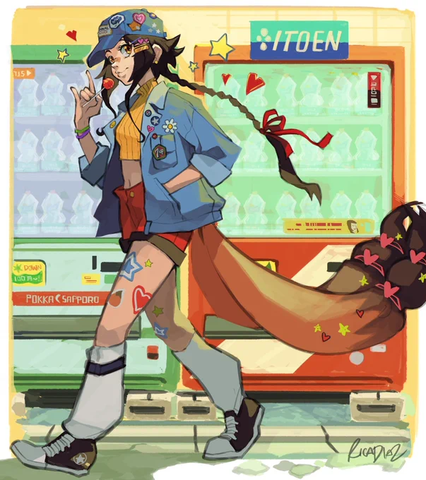 Hello again #PortfolioDayMy name is Rica and i'm a character illustrator and animator. I'm currently working as a game artist and do some extra illustration work on the side ricaalexandradiaz@ @/ricadiazarts 