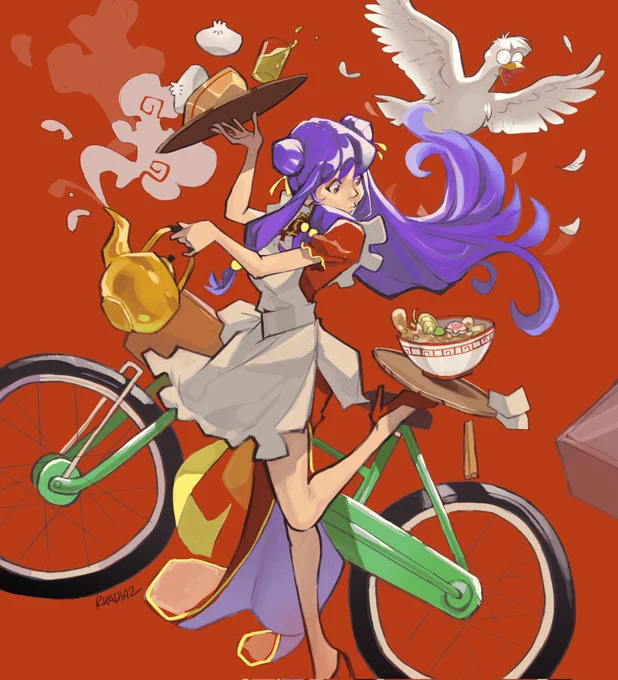 Hello again #PortfolioDayMy name is Rica and i'm a character illustrator and animator. I'm currently working as a game artist and do some extra illustration work on the side ricaalexandradiaz@ @/ricadiazarts 
