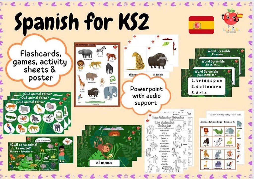 There are so many fun ways to teach jungle animals with little ones. Check out these resources in out Tes Shop. The link is in our bio.
#tesshop #tesresources #teachmorespanish #funspanishforchildren instagr.am/p/CnPkrv4y7th/