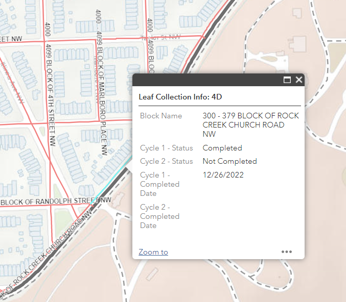 rmandle's tweet photo. @CMLewisGeorgeW4 @ANCJonah @DCDPW @ANC4C FYI - 300-block of RCCR (and most others nearby) still haven't been collected for cycle 1. Online tracker is incorrect. https://t.co/drUCk3iq3O