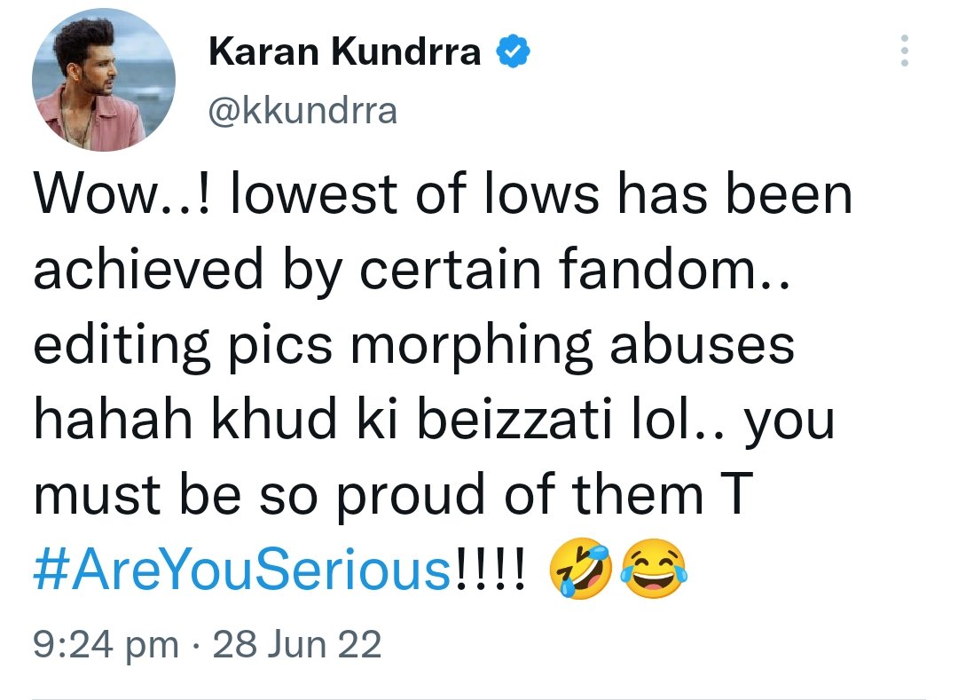 Tiyasha98115027's tweet photo. @KitchenDiaries8 @itsmetejasswi Yesterday fake chat Banya hain Certain fandom wo bahar aya toh today send gift 😂😂. U must be proud of them k #Areuserious https://t.co/mr6ZwjvMXc