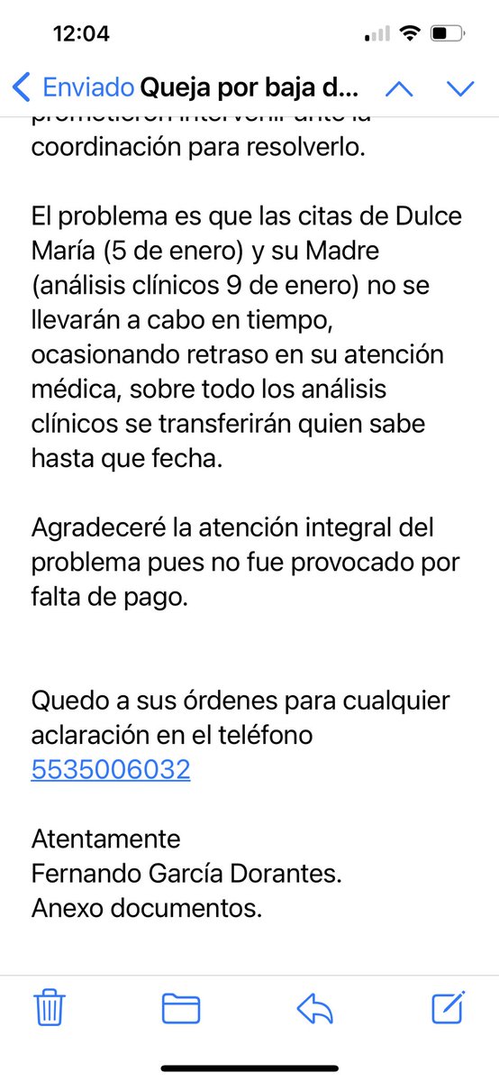 FGDORANT's tweet photo. Hola queridos @warkentin @jrisco me podrían ayudar con este asunto? Es un caso de baja del IMSS de trabajadora del hogar pagado oportunamente,  cabe señalar que fui a la Subdelegación correspondiente, ya tramitado con @Tu_IMSS y sin solución hasta ahora, copia del caso.Gracias https://t.co/phAx97tsaE