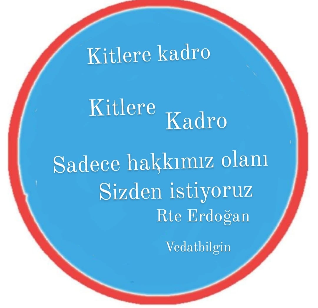 #KitTaseronaKadroMujdesi ni sonuna kadar hak ediyor asil isi yapana kadro haki verilmelidir <a href="/RTErdogan/">Recep Tayyip Erdoğan</a> <a href="/vedatbilgn/">Vedat Bilgin</a> <a href="/dbdevletbahceli/">Devlet Bahçeli</a> <a href="/Mustafa_Destici/">Mustafa Destici</a>