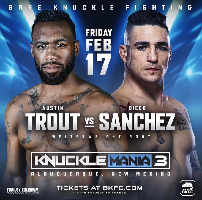 Diego Sanchez to Make BKFC Debut vs. Former Boxing Champ Austin Trout on  Feb. 17