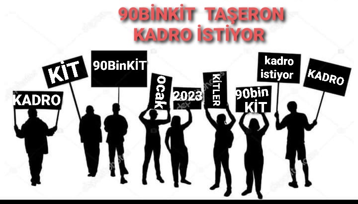 Kitlerde Taşeron Sistemi Son Bulsun.. Aynı Kurumda Çalışan Taşeronlar, Kadrolular gibi Eşit Ücret Eşit Hak Talep Ediyor .. Kadro Haktır.. Sayın Cumhurbaşkanım <a href="/RTErdogan/">Recep Tayyip Erdoğan</a> Sayın Bakanım <a href="/vedatbilgn/">Vedat Bilgin</a> Ocak Ayında Kitler Kadro Bekliyor..
#KitTaseronaKadroMujdesi
