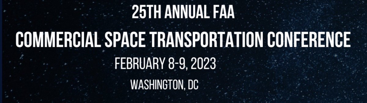 Learn more about airspace integration, LEO awareness, and going to the Moon at the 25th annual CST conference. Register online before Jan 27!
cstconference.space
