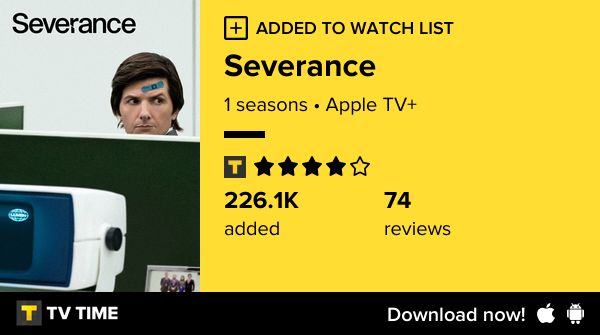 iGhder's tweet photo. I've just started following Severance https://t.co/TB5t0iJv1l #tvtime https://t.co/ACfO4Zhhhy