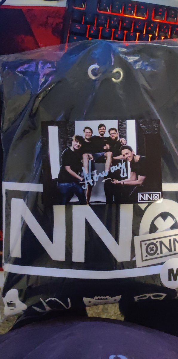 There it is the NNO merch arrived im so happy thanks so much @NNOPrime