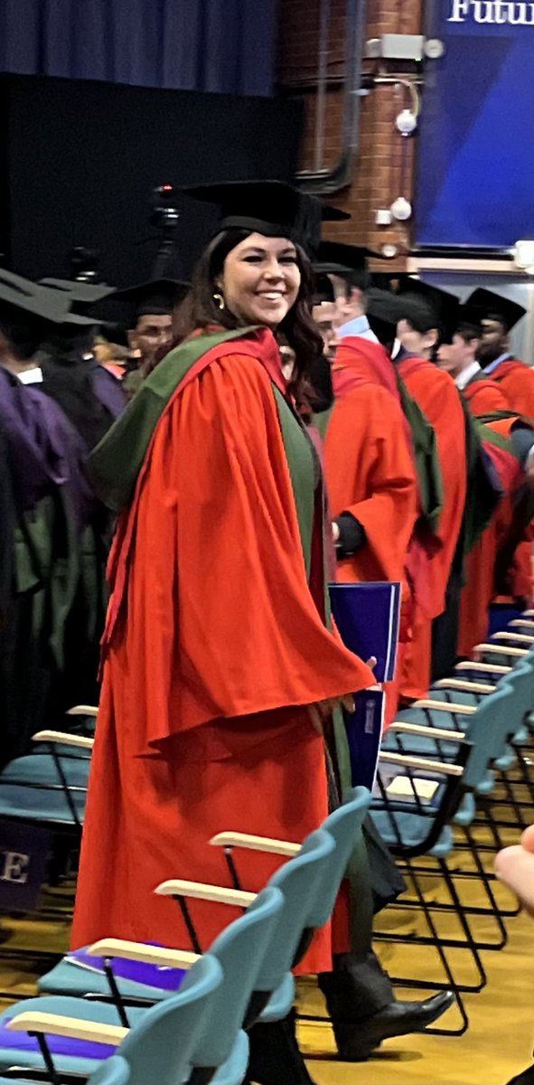 Got to graduate from @UniShefArch @sheffielduni today 🥹🥰 featuring two of my supervisors, #JaneRempel and #JohnBarrett @granthamcsf #PhD #PhDone #ECR