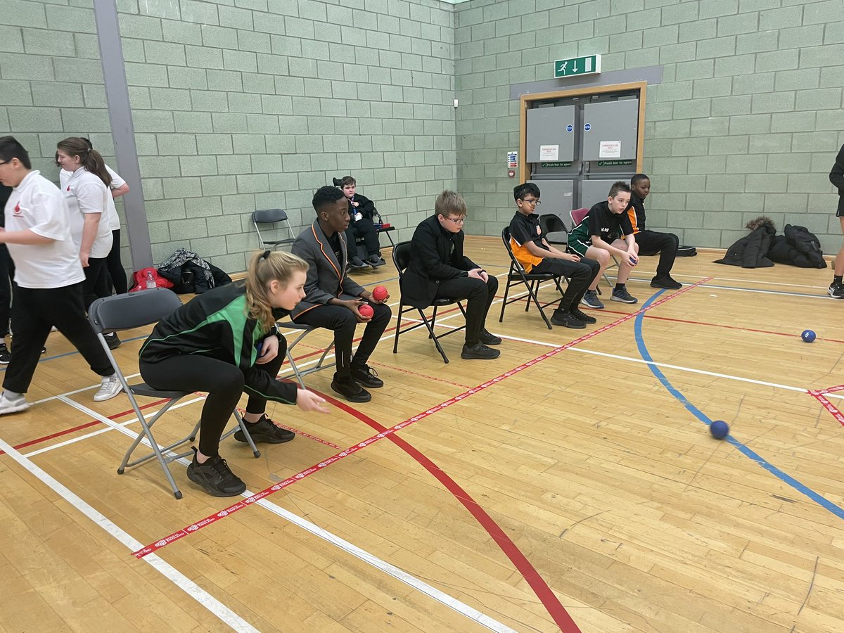 A few of our students had a great time at Basildon Sporting Village, representing the school in a boccia competition! Huuuge progress made throughout the competition, so proud of them all🤩 

<a href="/EppingStJohns/">ESJ</a>