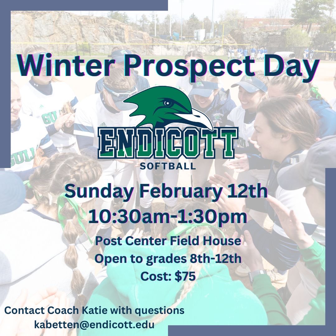 🚨Winter Prospect Day Alert🚨

Join us Sunday February 12th for our Winter Prospect Day

➡️Get to know and work with current team members and coaching staff 
➡️Admission Tour offered following the clinic 
➡️Link to sign up: forms.gle/kVMFgV6FCq6uwR…