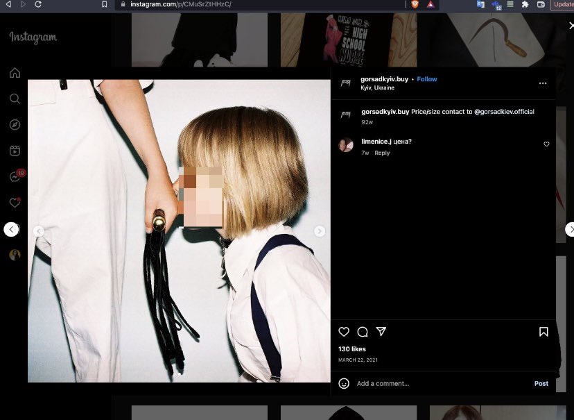 jakeshieldsajj's tweet photo. These are some pics from Gorad Kyiv a fashion company in Ukraine 

Ukraine is also one of the hotbeds of human trafficking 

This is sick and far worse than Balenciaga 

This was brought to my attention by @MaajidNawaz https://t.co/kc139wDAFc