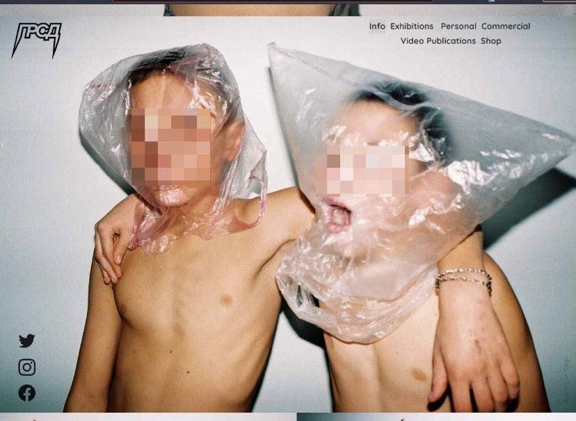 jakeshieldsajj's tweet photo. These are some pics from Gorad Kyiv a fashion company in Ukraine 

Ukraine is also one of the hotbeds of human trafficking 

This is sick and far worse than Balenciaga 

This was brought to my attention by @MaajidNawaz https://t.co/kc139wDAFc